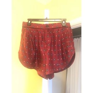 Rag & Bone 100% Silk Shorts